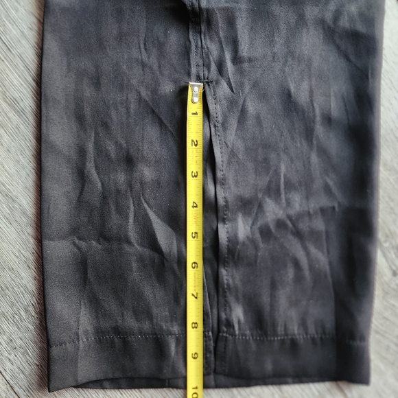 NWT sz M Nine Eight ankle slit lightweight pants comfortable pull on - Picture 5 of 7